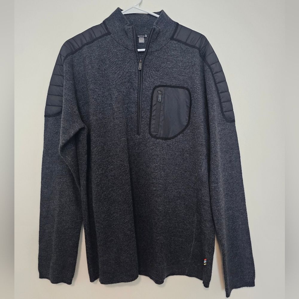 Mens Grey Smartwool Jacket
